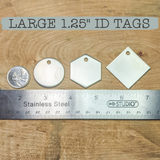 Freedom Lies In Wilderness ID Tag