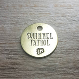 Squirrel Patrol ID Tag