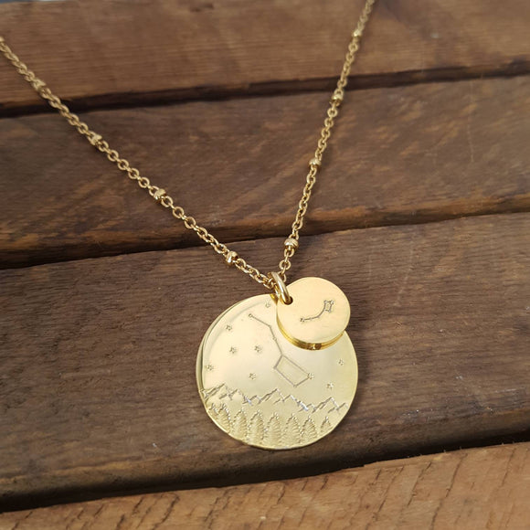 Big and Little Dipper Necklace