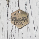 Moose Lake ID Tag