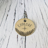 Explore With Your Own Inner Compass ID Tag