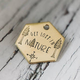 Get Lost In Nature ID Tag