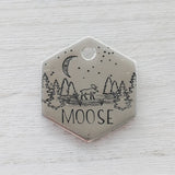 Moose Lake ID Tag