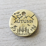 Fall Is In The Air ID Tag