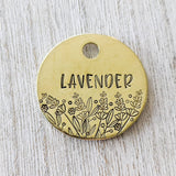 Lavender ID Tag