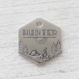 Wilderness Camping ID Tag