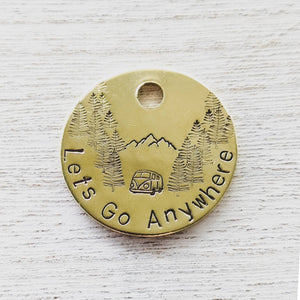 Let's Go Anywhere ID Tag