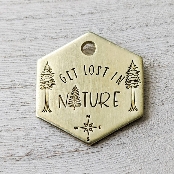 Get Lost In Nature ID Tag