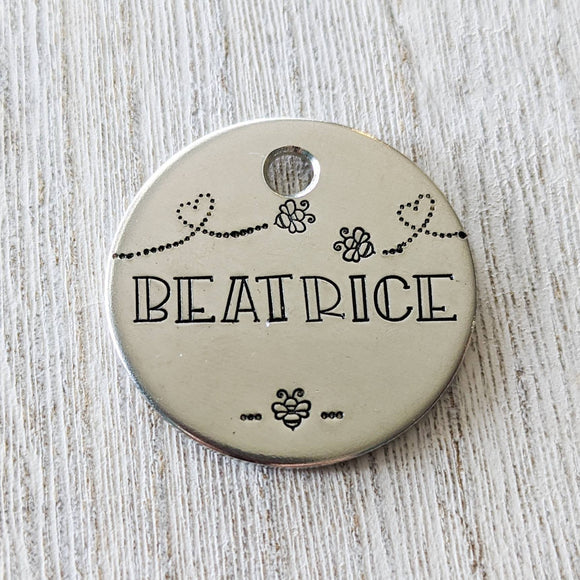 For The Love Of Bees ID Tag