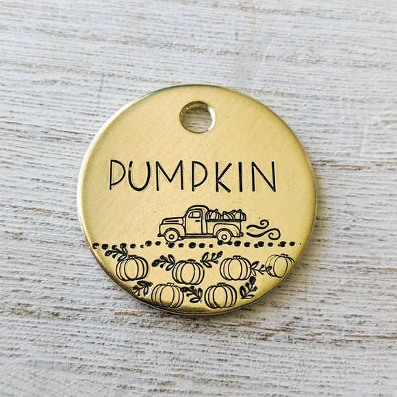 Pumpkin Patch ID Tag