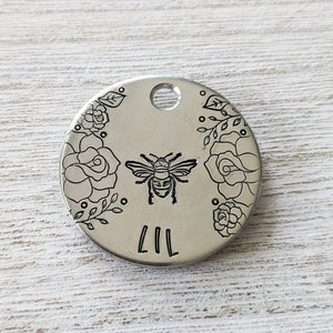 Bee-You-Tiful ID Tag