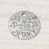 Haunted House ID Tag