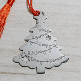 Customizable Christmas Tree Ornament