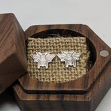 Sterling Silver - Bumble bee Earrings