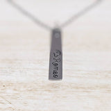 Pet's name necklace