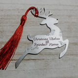 Christmas wishes and reindeer kisses Ornament