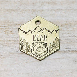 Grizzly Bear ID Tag