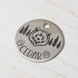 Wild Grizzly ID Tag