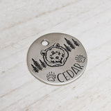 Wild Grizzly ID Tag