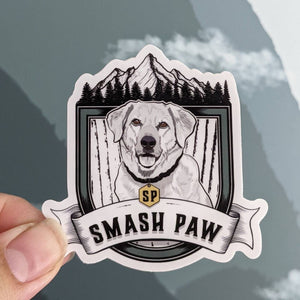 SMASHpaw sticker