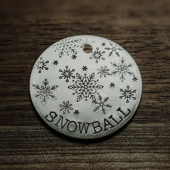 First Snowfall ID Tag