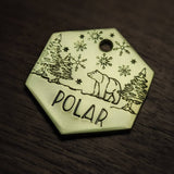 Polar Bear ID Tag